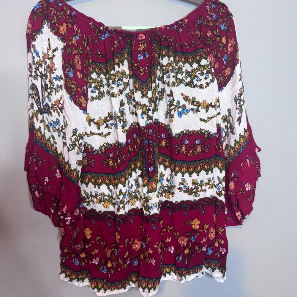 Bila Multicolor Floral Blouse - Picture 3 of 3